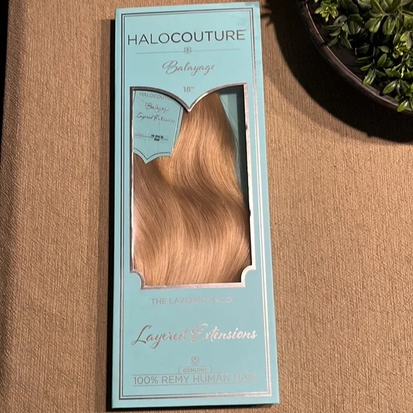 Halocouture Blonde Balayage 18” Extension. - Picture 2 of 2